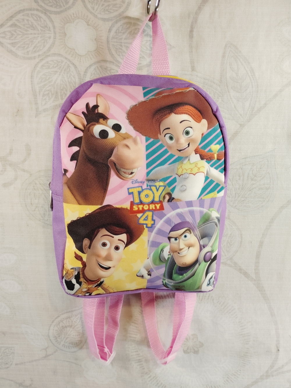 Disney Toy Story 4 Kids Backpack - Purple, Pink, Yellow, Green